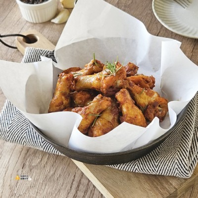 【極海鮮八號鋪】歐式香烤翅小腿（全熟）500g/包，香草迷迭、蒜香四溢，外酥微焦、肉質多汁，退冰後即可加熱料理，好吃快速-細節圖2