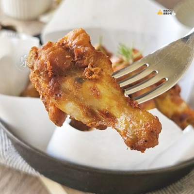 【極海鮮八號鋪】歐式香烤翅小腿（全熟）500g/包，香草迷迭、蒜香四溢，外酥微焦、肉質多汁，退冰後即可加熱料理，好吃快速-細節圖3