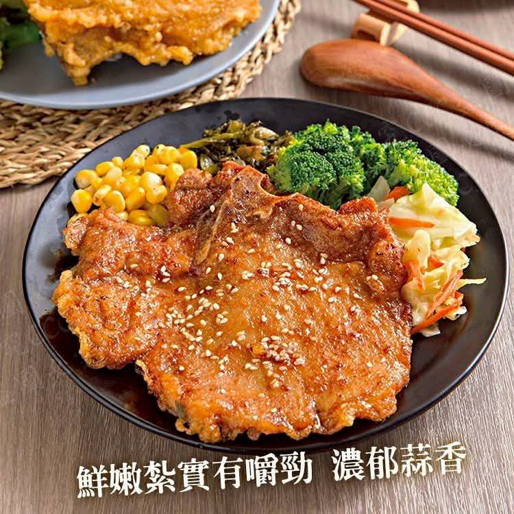 【極海鮮八號鋪】大成香蒜排骨135g*社群3包特價*🧄 超濃郁蒜香！外酥內嫩多汁💯 肉質紮實有嚼勁-細節圖2