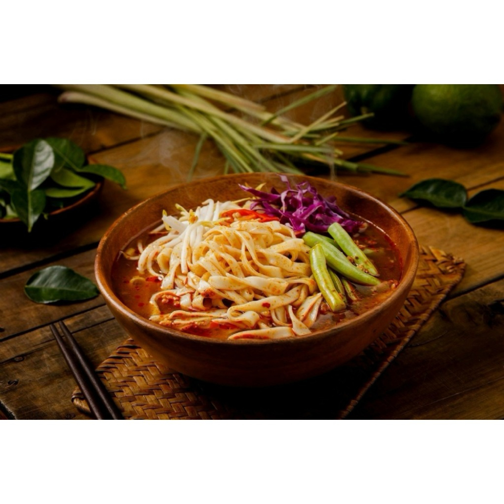 【極海鮮八號鋪】Star Vegan 怡保咖哩叻沙/香辣板麵(全素)馬來西亞特色麵  為平淡的生活來點不一樣的-細節圖2