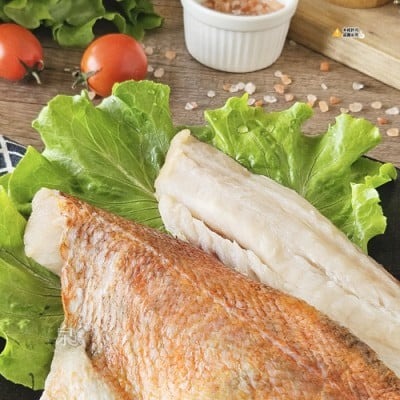 【極海鮮八號鋪】野生紅石斑魚片(2片裝)270g±10%/包🦐肉質緊實細嫩、膠質豐富✨無論清蒸、煮湯或紅燒，保留新鮮-細節圖2