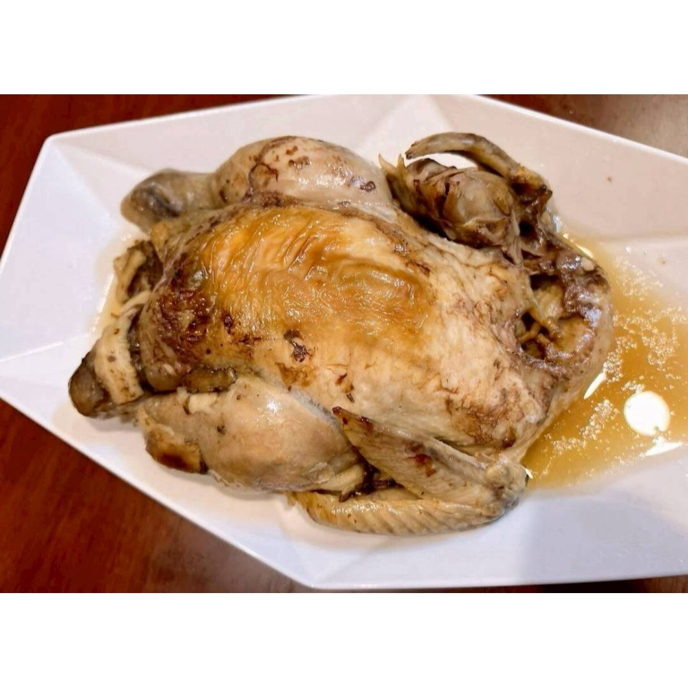 【極海鮮八號鋪】阿湯古風鹽焗雞 (1000g±10%)😮近乎失傳，清代宫廷美食，兩百年前古早功夫菜，嚴謹工序，重現台灣-細節圖6