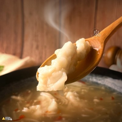 🥣生炒花枝羹600g｜大塊花枝Q彈鮮嫩，濃郁羹湯，配飯配麵萬用，冷凍超取【極海鮮八號鋪】-細節圖4