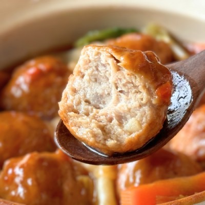 【極海鮮八號鋪】🍲 福滿翠玉獅子頭，飽滿扎實的大粒獅子頭，慢燉入味、汁香不散，是家庭聚餐與宴客的完美主菜。-細節圖3