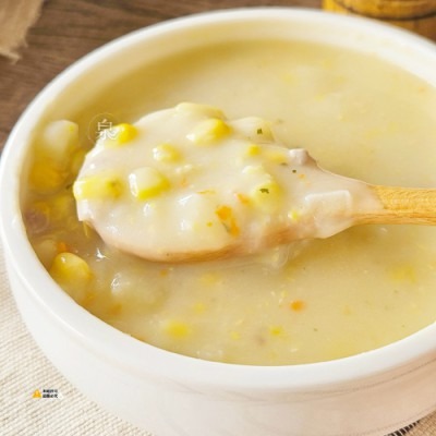 【極海鮮八號鋪】🥣【樂乃農場 經典西餐-玉米濃湯 400g】 在家也能喝到西餐廳級香濃玉米濃湯！加熱即食，簡單美味暖心-細節圖2