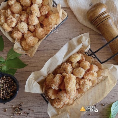 🦑 【極海鮮八號舖】嚴選香酥魷米花，黃金比例・外酥內Ｑ，🍟 宵夜救星！3分鐘輕鬆變出居酒屋等級的「海味炸物」-細節圖2