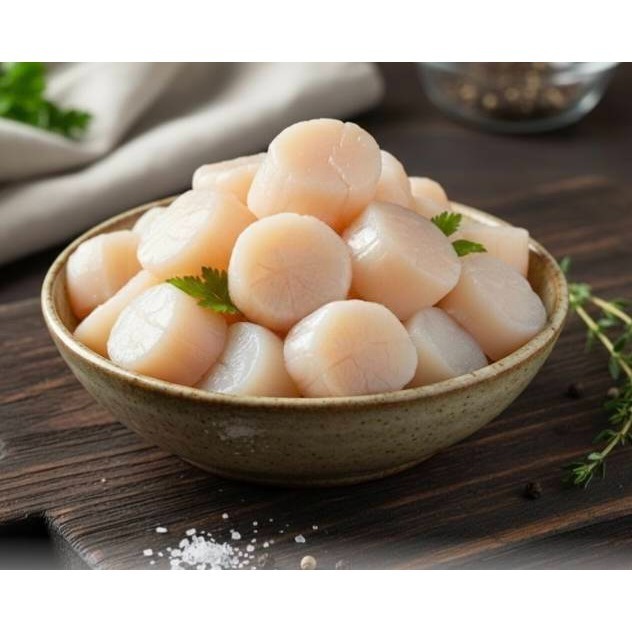 【極海鮮八號鋪】無澎發海灣貝(小干貝)肉質緊實、味道鮮美，小小一顆讓人一口接著一口！-細節圖3