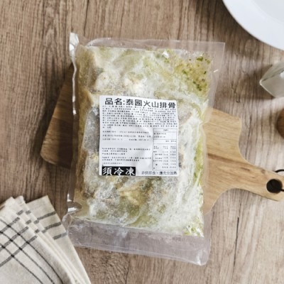 【極海鮮八號鋪】泰國火山排骨950g✅選用泰國多種秘製配料製作、味道辛辣、酸爽，排骨嫩滑多汁-細節圖4