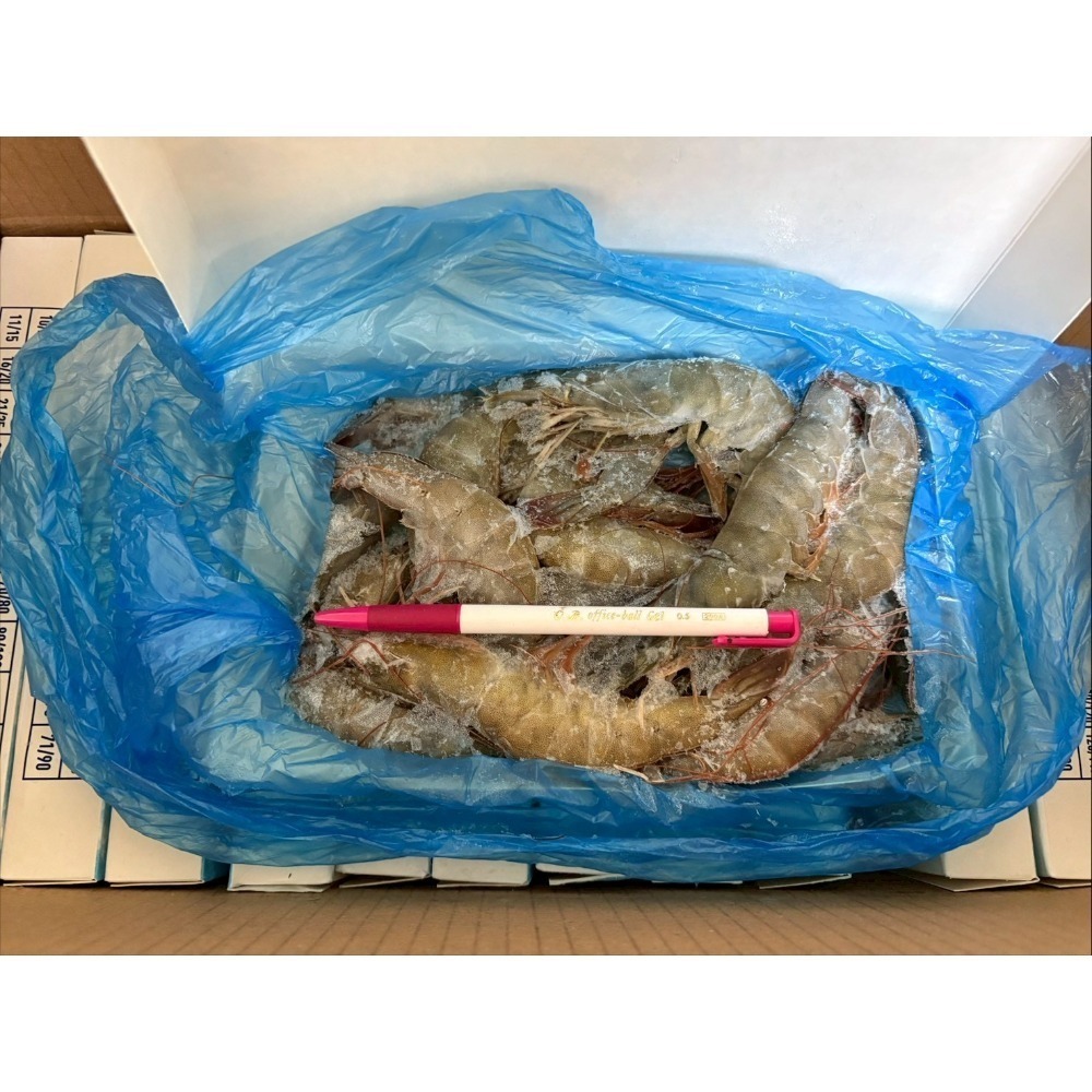 【極海鮮八號鋪】巴拿馬30/40艾迪白蝦（約18-24尾）✅絕無黑頭/黑腳 ✅肉質結實鮮甜，不黏殼-細節圖4