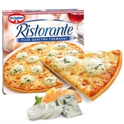 【極海鮮】義式4種起司薄脆披薩(9吋) ， 氣炸鍋料理/宵夜/露營必備，濃郁牽絲莫札瑞拉，酥脆餅皮 就像現烤-細節圖3