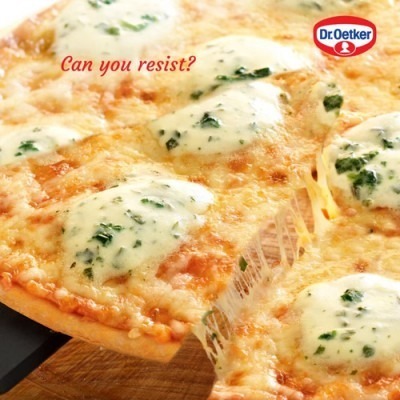 【極海鮮】義式4種起司薄脆披薩(9吋) ， 氣炸鍋料理/宵夜/露營必備，濃郁牽絲莫札瑞拉，酥脆餅皮 就像現烤-細節圖5