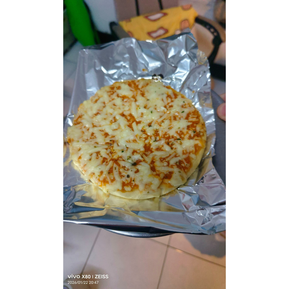 【極海鮮】Dr.Oetker 義式瑪格麗特薄脆披薩(7吋/2入) ，德國百年品牌 烤箱美食，經典番茄起司披薩薄脆像現烤-細節圖4