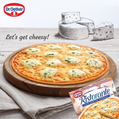 【極海鮮】Dr.Oetker 義式瑪格麗特薄脆披薩(7吋/2入) ，德國百年品牌 烤箱美食，經典番茄起司披薩薄脆像現烤-細節圖8