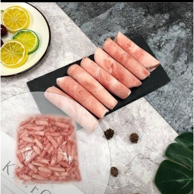 【限時購】嚴選美國牛五花500g/包：油花豐盈、鮮嫩多汁，肉食控 🍱(原肉切片)燒烤火鍋必備！-細節圖3