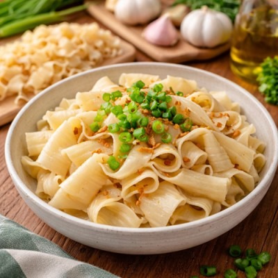 【極海鮮八號鋪】帶子寬麵200g*5入✨ 人氣百搭麵條 Q彈滑順、紮實有嚼勁👉 中火煮 5–6分鐘 即可熟成-細節圖2