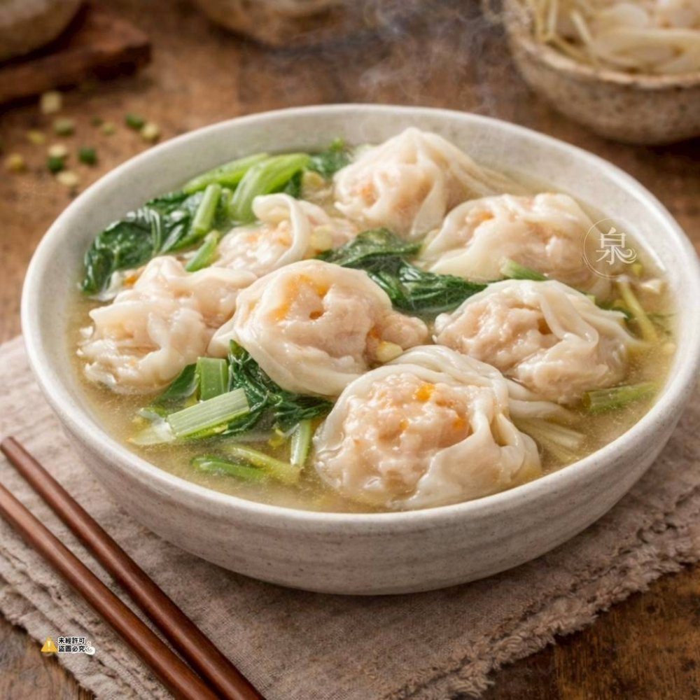 【極海鮮八號鋪】啵啵魚卵鮮肉餛飩180g±5%/10入/包🔥一口爆汁＋啵啵雙重暴擊！顛覆你對餛飩的想像🔥-細節圖3