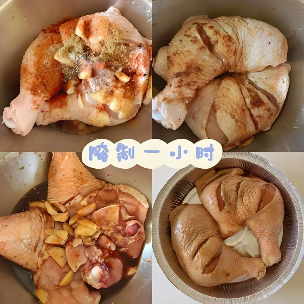 【極海鮮八號鋪】國產生鮮大雞腿5隻/包（1kg)👉嚴選「國產氣冷雞」  👉肉質更緊實、不腥、超多汁💦-細節圖6