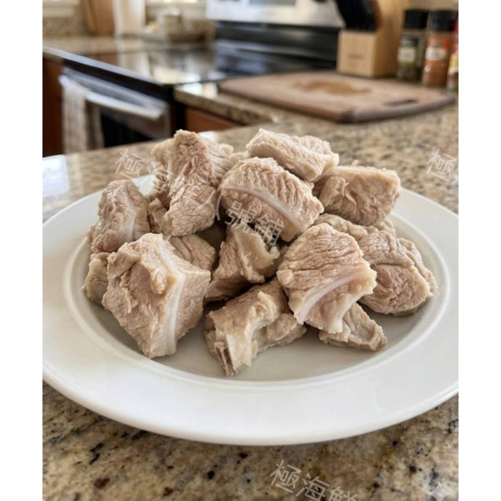 【極海鮮八號鋪】🐷月亮軟骨【切塊】500g😋貼心切塊處理，免自行分切、備料好簡單💯-細節圖2