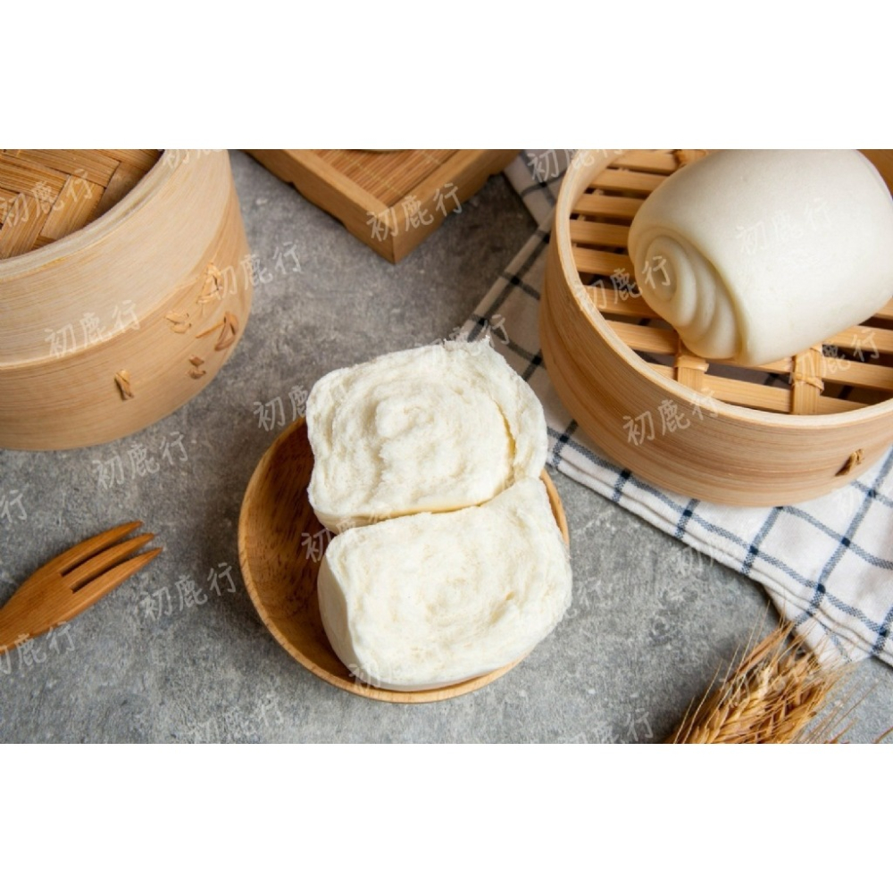 【極海鮮八號鋪】初鹿行 鮮奶饅頭8入，320g(40g*8入/包 )，用 100% 鮮奶取代用水製作，奶香自然柔順-細節圖4