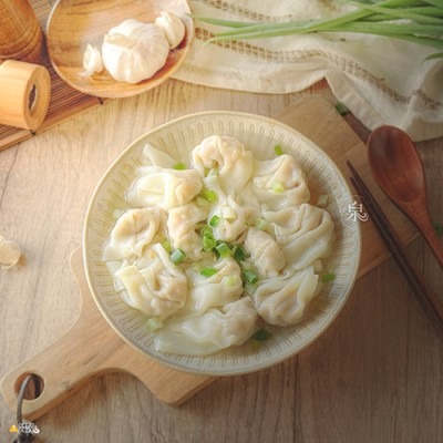 【極海鮮八號舖】海鮮大餛飩(買一送一超值2盒組)：大粒爆汁鮮甜，快速上桌好滿足 🥢皮薄餡多、嚴選台灣豬肉 ✨-細節圖4