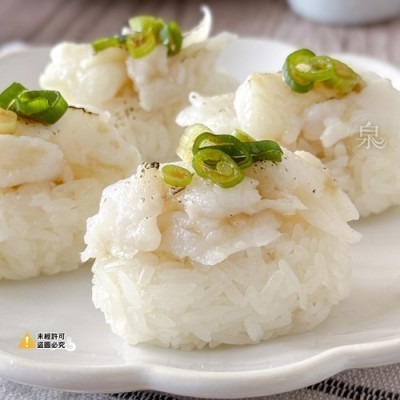 【極海鮮八號鋪】炙燒大比目魚碎肉(生食級)500g/包💛 油脂含量豐富，肉質雪白豐腴  💛 口感滑嫩，香甜無腥味-細節圖3