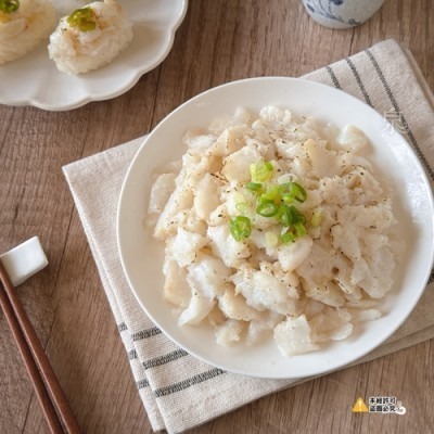 【極海鮮八號鋪】炙燒大比目魚碎肉(生食級)500g/包💛 油脂含量豐富，肉質雪白豐腴  💛 口感滑嫩，香甜無腥味-細節圖6