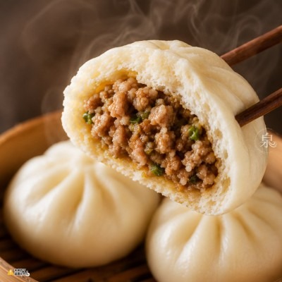 【極海鮮八號舖】知名大廠【奇美】經典鮮肉包 (65g×6粒)：滿滿蔥香與濃郁肉汁，大人小孩都愛吃 🥢嚴選豬腿肉紮實多汁-細節圖3