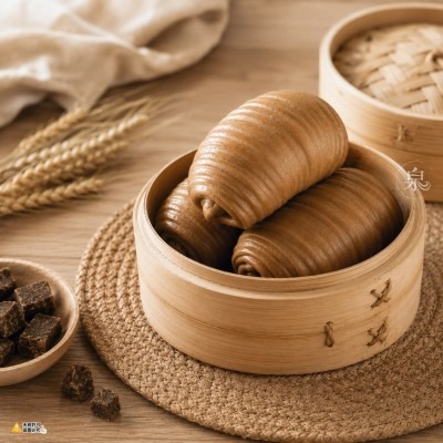 【極海鮮八號舖】奇美黑糖捲 (70g×6粒)：越嚼越甘甜的經典美味，大人小孩都愛 🥢沖繩黑糖捲，甜而不膩、電鍋加熱快速-細節圖3