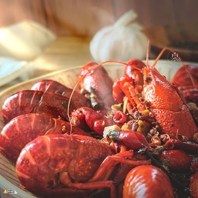 【極海鮮八號舖】經典小龍蝦 ，慢火炒製特級醬汁，加熱即食在家當大廚 🍻麻辣/十三香/蒜蓉 任選 ✨肉質Q彈飽滿、醬香濃-細節圖4