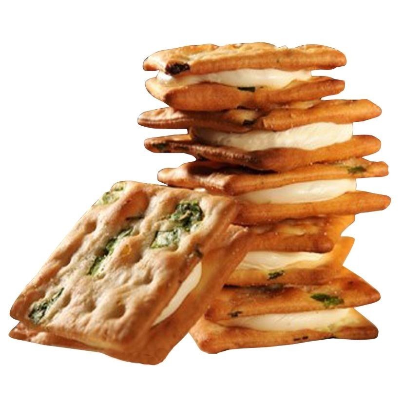 【cookietree 餅乾樹】【青蔥牛軋糖蘇打餅】爆漿 不黏牙 青蔥蘇打餅❤手工製作 粉提禮盒❤(五辛素) 低糖少油-細節圖3