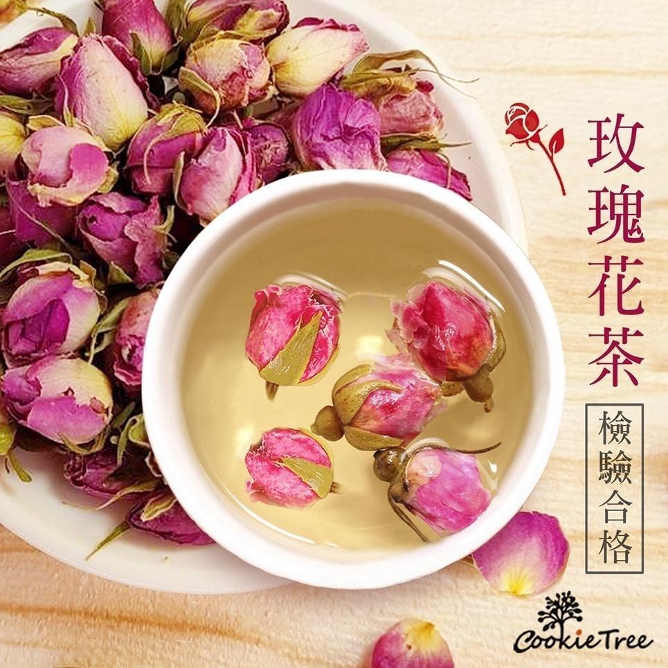 【cookietree 餅乾樹】玫瑰 玫瑰花茶 茶包 伊朗玫瑰 玫瑰花 養顏美容 排便順暢 促進代謝-細節圖2