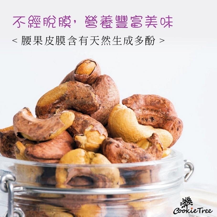 【cookietree 餅乾樹】腰果 帶皮腰果 特大鹽炒帶皮腰果 帶膜腰果 非油炸 低溫烘焙 營養豐富 越南-細節圖6