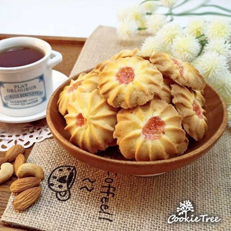 【cookietree 餅乾樹】菊花酥 果醬奶酥餅乾 奶酥 手工餅乾 曲奇 純天然 無防腐劑 無香料 減糖配方-細節圖6