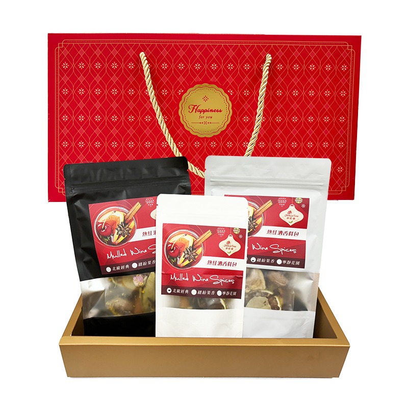 【cookietree 餅乾樹】熱紅酒香料包 禮盒 紅酒香料包 聖誕節 交換禮物 派對 伴手禮-細節圖2