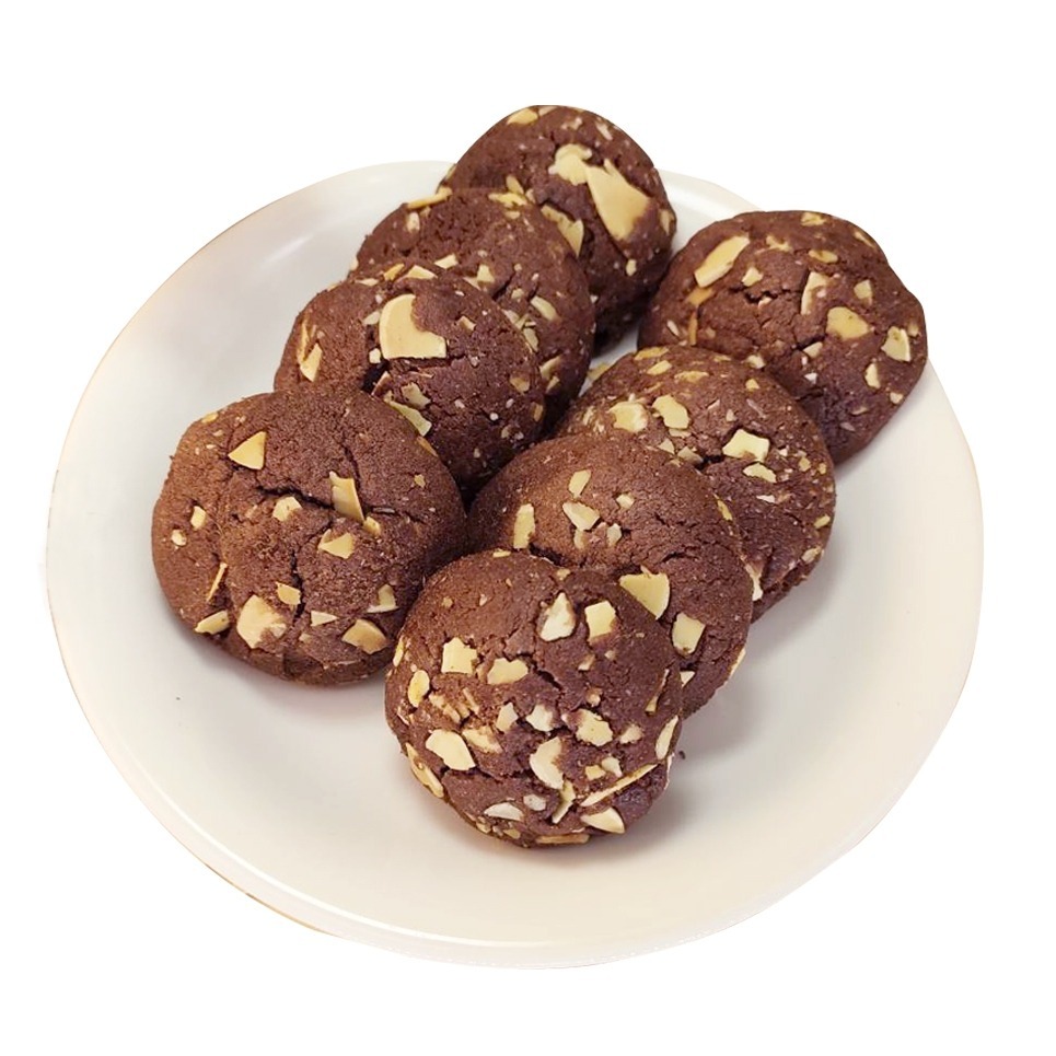 【cookietree 餅乾樹】杏仁巧克力酥 巧克力 杏仁 手工餅乾 曲奇 純天然 高級奶油 無防腐劑 無香精 蛋奶素-細節圖2
