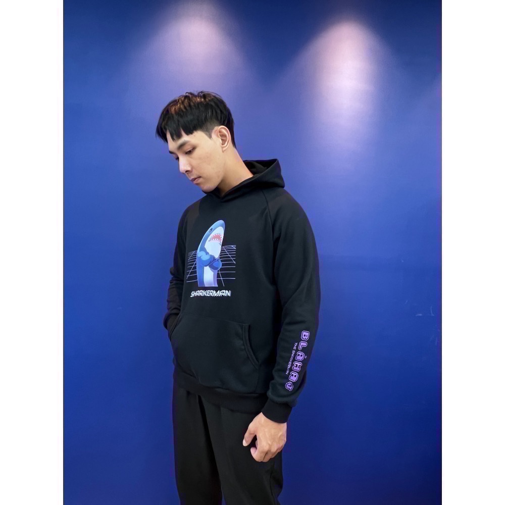 復刻 Sharkerman 鯊魚帽T-細節圖7