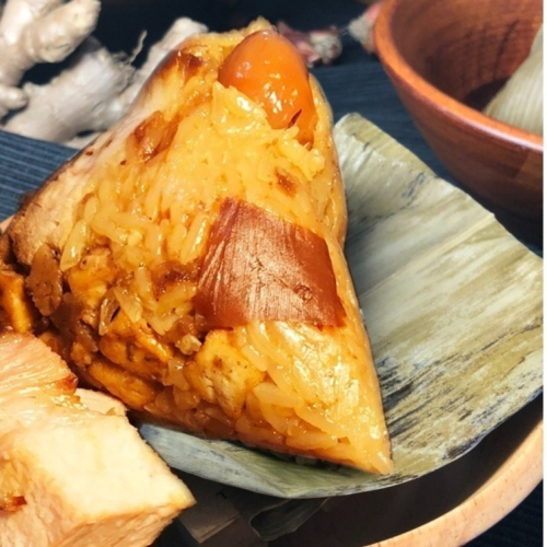 【甜心粽廚房 粽子 油飯 滷味】Q 彈肉粽 (3入) /肉粽 /小肥與鳥蛋的攜手合作