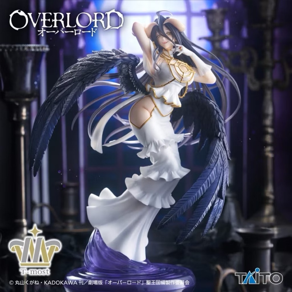 日版 TAITO OVERLORD 雅兒貝德 T-MOST 純白惡魔 一般版➕遊藝場限定-細節圖2