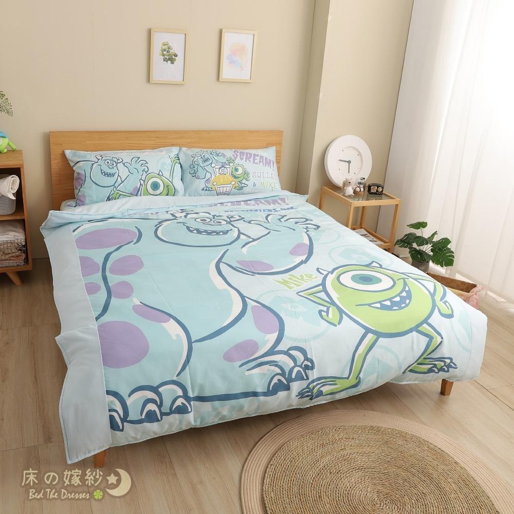 [新上市/送玩偶] 怪獸電力公司系列 床包/床單組[搗蛋怪獸]/被套 /兩用被套/涼被 贈品詳情請參考商品敘述<毛怪>-細節圖2