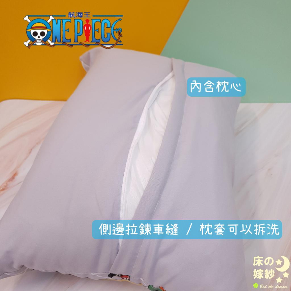 [超商免運] 日本授權 航海王系列 [夥伴們集合了] 抱枕 /跟床包組整套搭配更好看<海賊王>-細節圖2