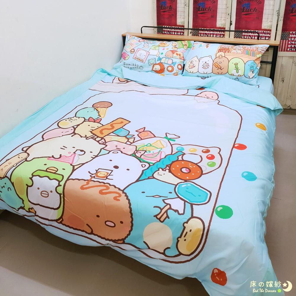 [現貨/送玩偶] 日本授權 角落生物系列床包組 [角落糖罐子] / 被套 / 兩用被套/ 涼被 ［活動請看商品描述］-細節圖7