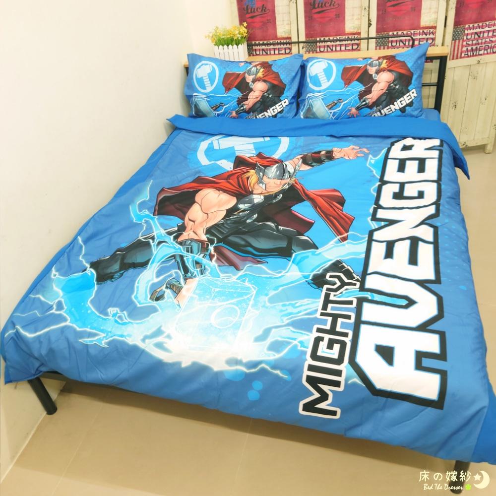 [新上市] 正版授權  MARVEL漫威雷神索爾Thor系列床包組 [雷神之槌] / 被套 / 兩用被套/ 涼被-細節圖5
