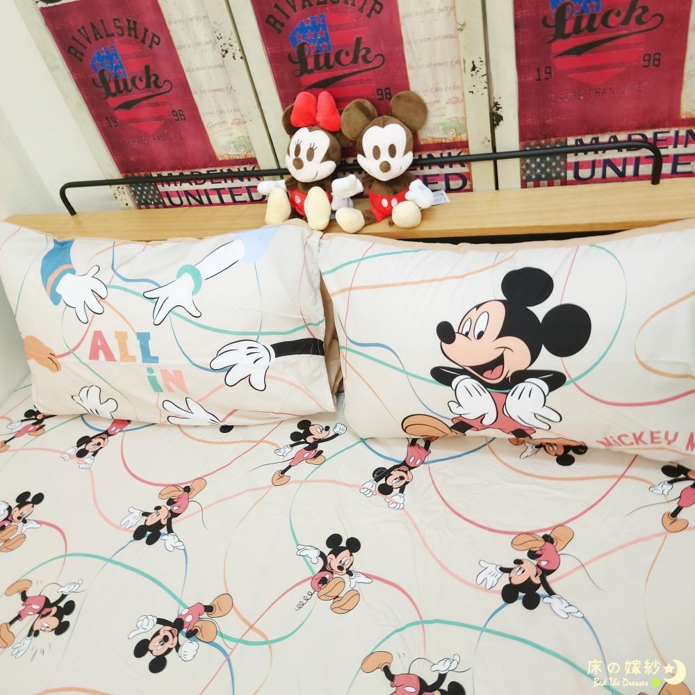 [新色/送玩偶] 正版授權 米奇系列床包組 [兜圈圈款] / 被套 / 兩用被套/ 涼被 贈品詳情請參考商品敘述-細節圖3