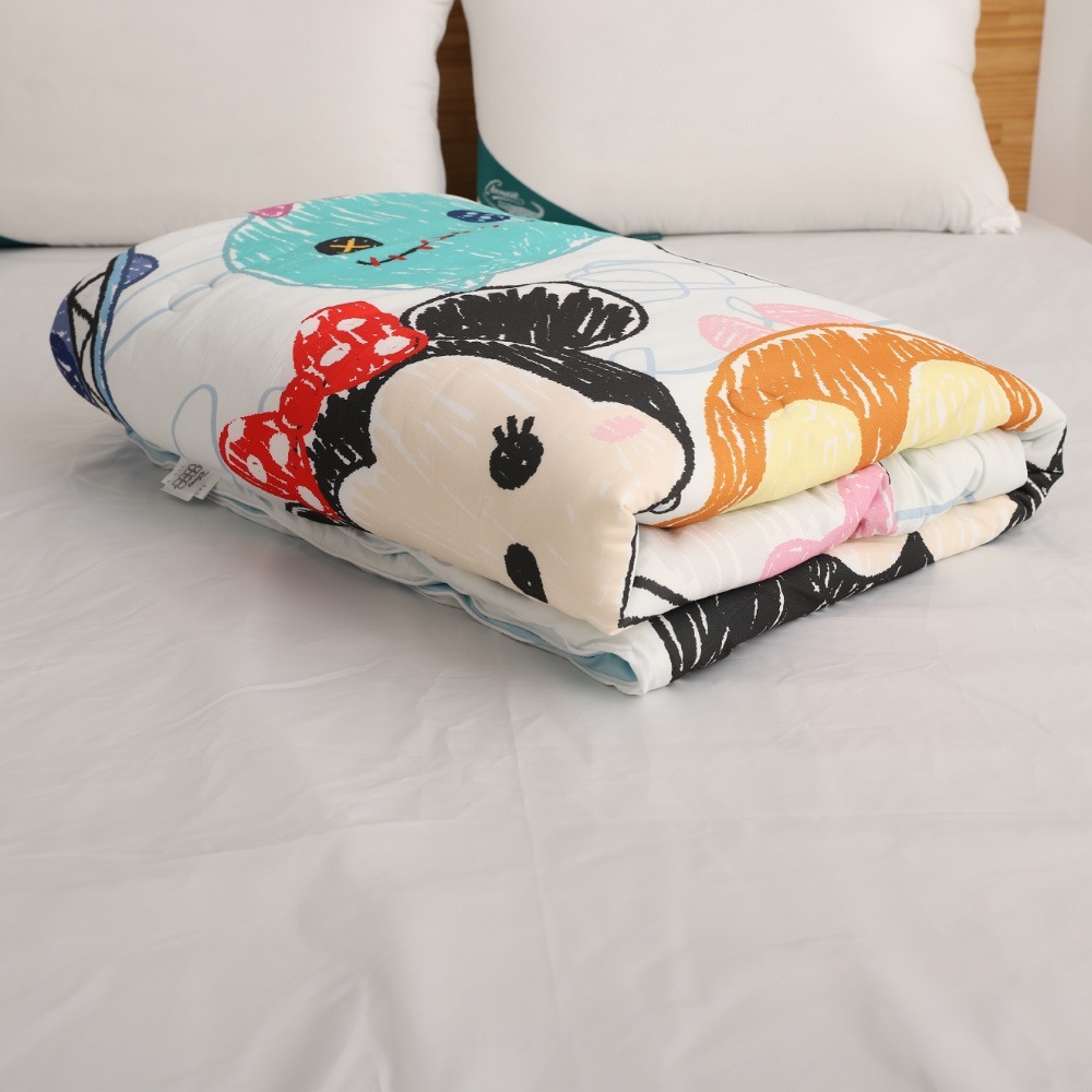 水洗針織暖被/棉被/水洗被 迪士尼系列 TSUM TSUM[歪歪疊疊樂] 不只保暖 更加可愛-細節圖3