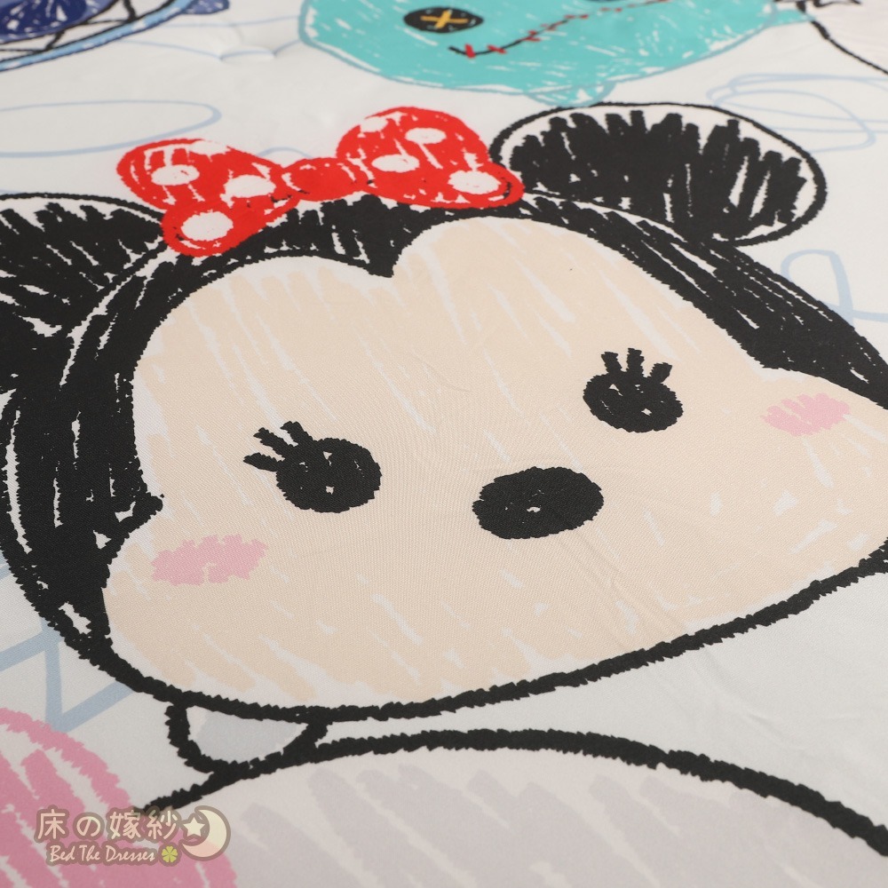 水洗針織暖被/棉被/水洗被 迪士尼系列 TSUM TSUM[歪歪疊疊樂] 不只保暖 更加可愛-細節圖4