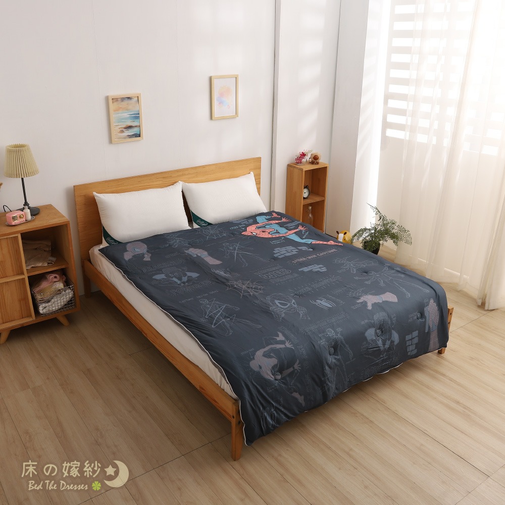 水洗針織暖被 / 棉被 / 水洗被 MARVEL漫威系列 [秘密檔案] 不只保暖 更加帥氣-細節圖2