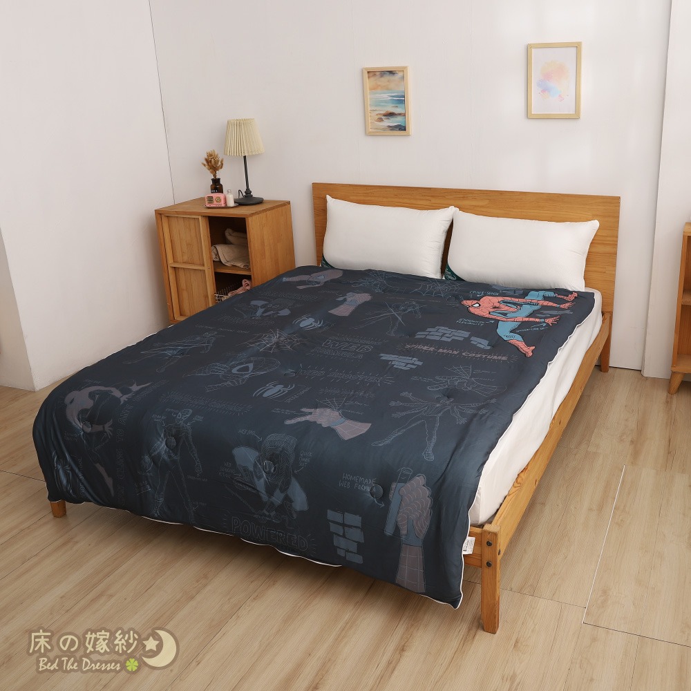 水洗針織暖被 / 棉被 / 水洗被 MARVEL漫威系列 [秘密檔案] 不只保暖 更加帥氣-細節圖6