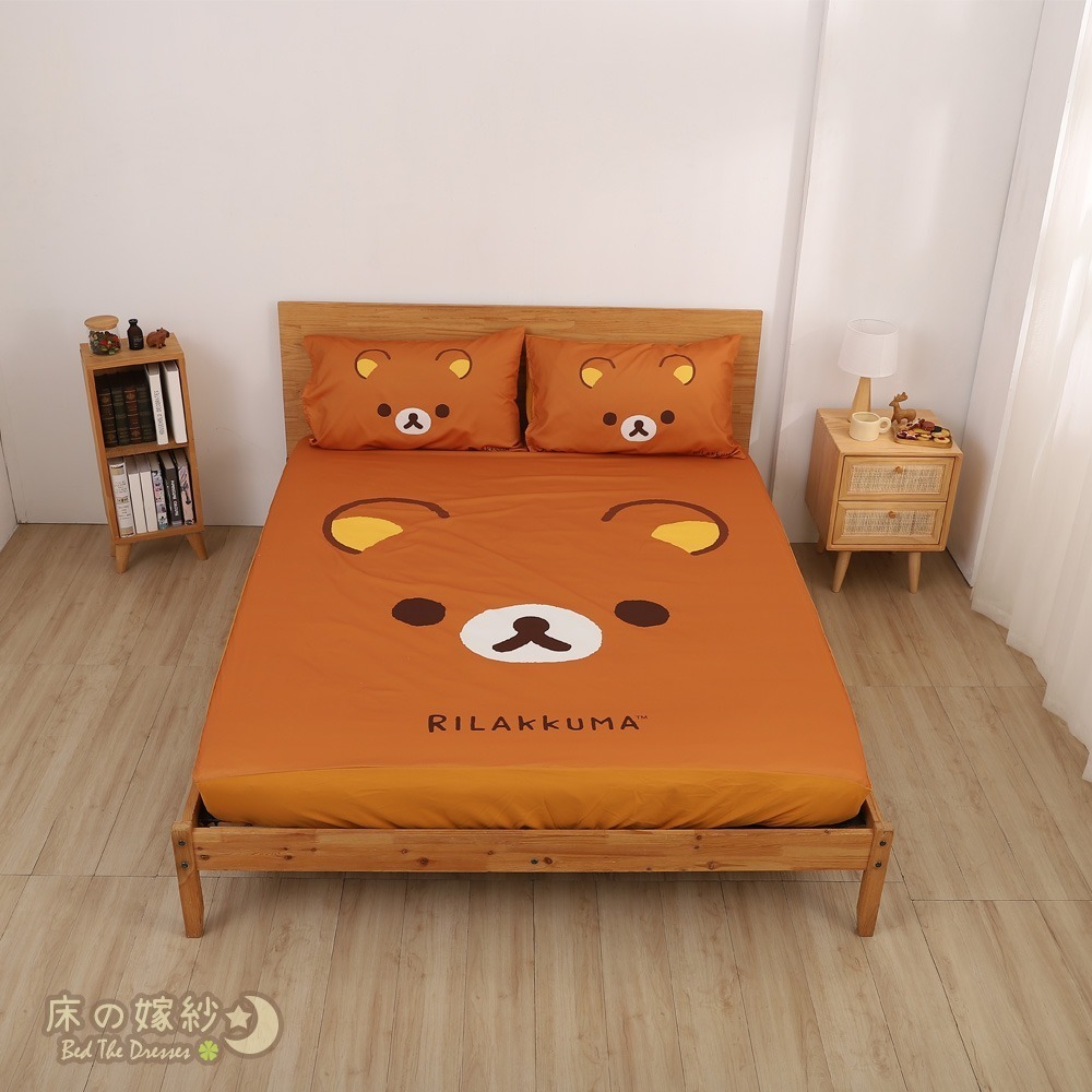 [新上市/送玩偶]🐻日本授權拉拉熊系列床包組 / 被套 / 兩用被 [ 我是拉拉熊 ] 贈品詳情請參考商品敘述-細節圖5