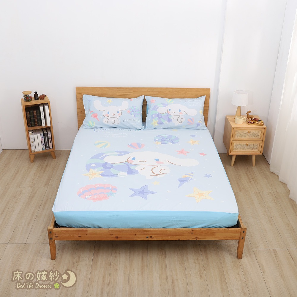 [新上市/送玩偶] 大耳狗系列  [捲捲貝殼灣] 床單/床包組 涼被/被套/兩用被 贈品請參考商品敘述<三麗鷗>-細節圖5