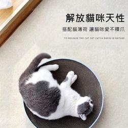 純粹便宜寵物🐶🐱🐹【喵仙兒】圓形貓抓窩 大型貓抓窩 綿綿雲朵/嫩嫩貓爪/北歐風仙人掌 造型隨機出(可許願) 貓抓板-細節圖5
